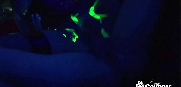  Austin Kincaid and Lela Star Have A Glow In The Dark Threesome